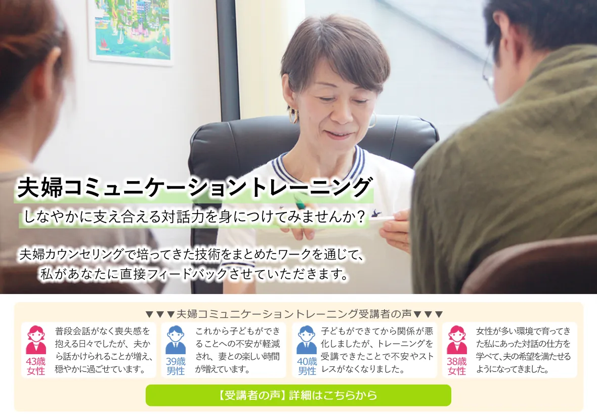 夫婦コミュニケーショントレーニング